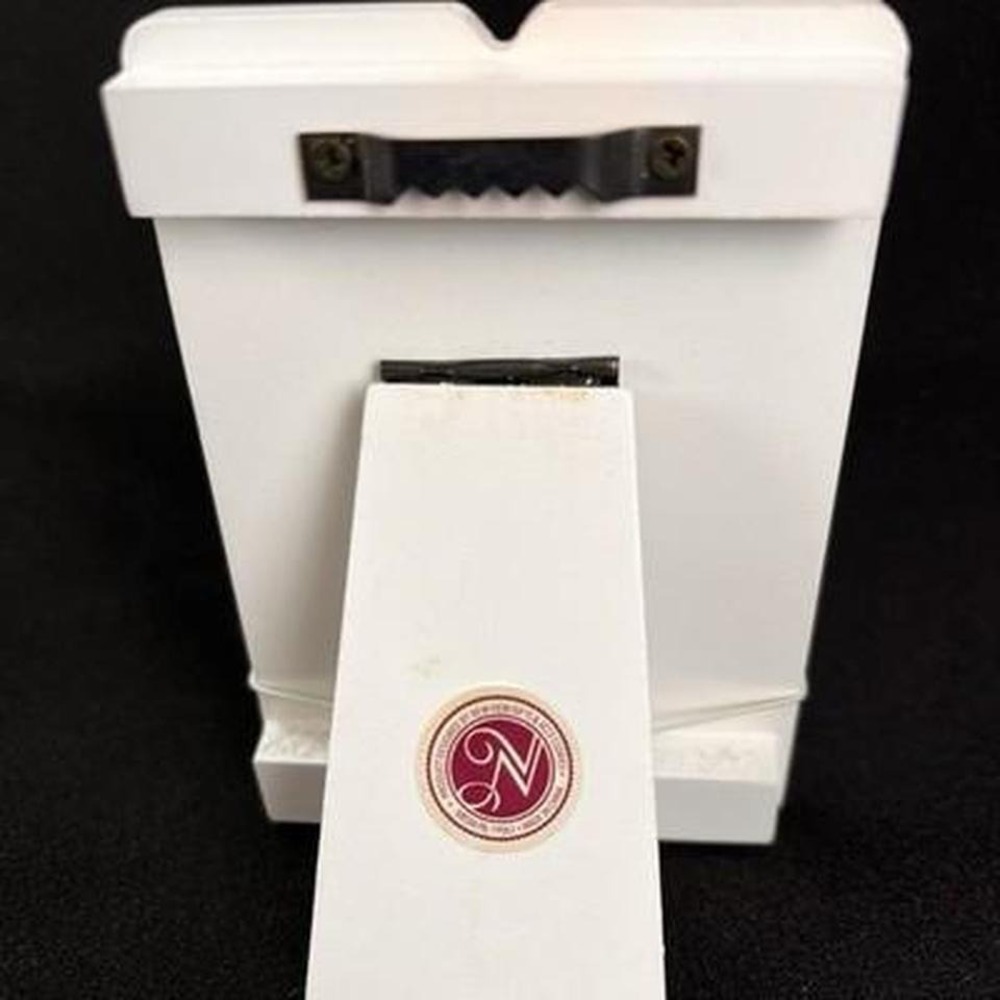 New View Morse Code Bracelet & Mini-Frame Set Faith White Silver NEW - Picture 7 of 8
